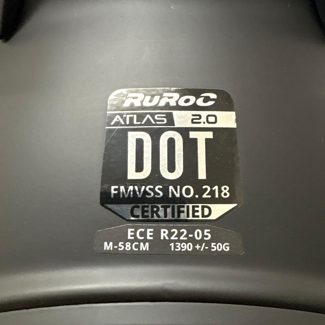 n*k様 ルーロック RUROC ヘルメット Mサイズ 中古