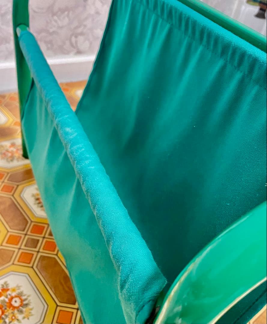 昭和レトロ レトロポップ　ローテーブル 当時物 インテリア　パイプガラステーブル