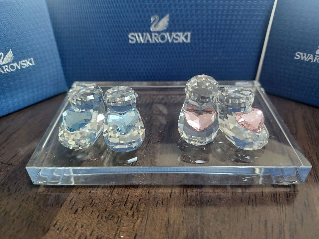 スワロフスキー ベビーシューズ 3点セット