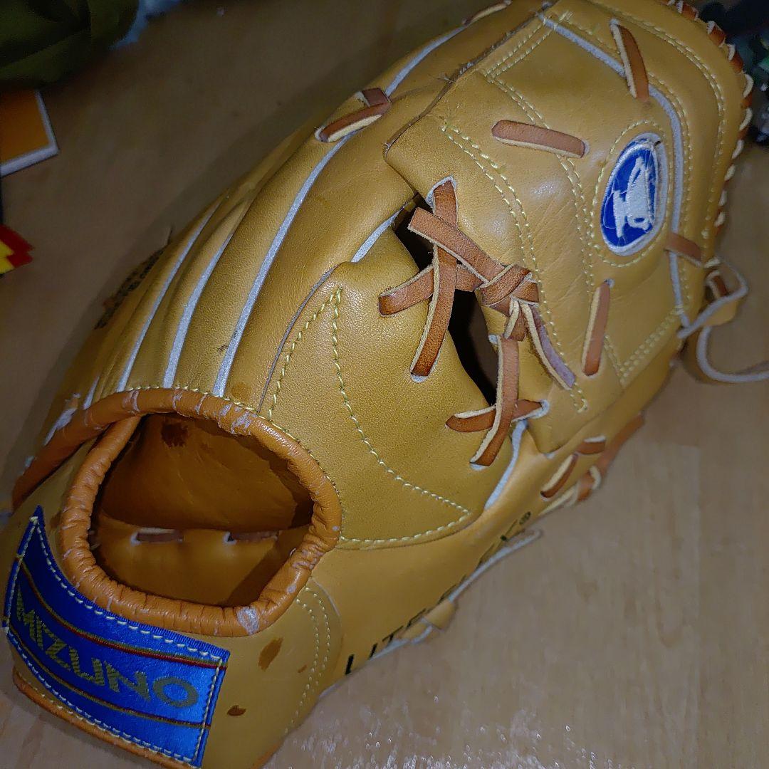 レア　ミズノ　ワールドウィン　軟式　青カップ　当時物　未使用保管品