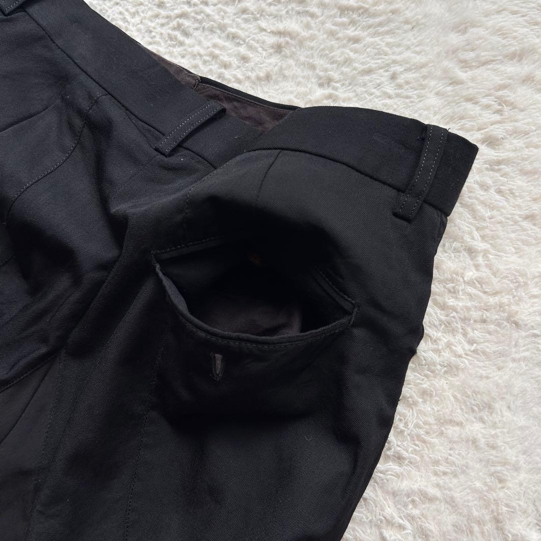 超激レア✨ヴィヴィアンウエストウッドマン 変形パンツ 立体裁断 黒 S ライカ期