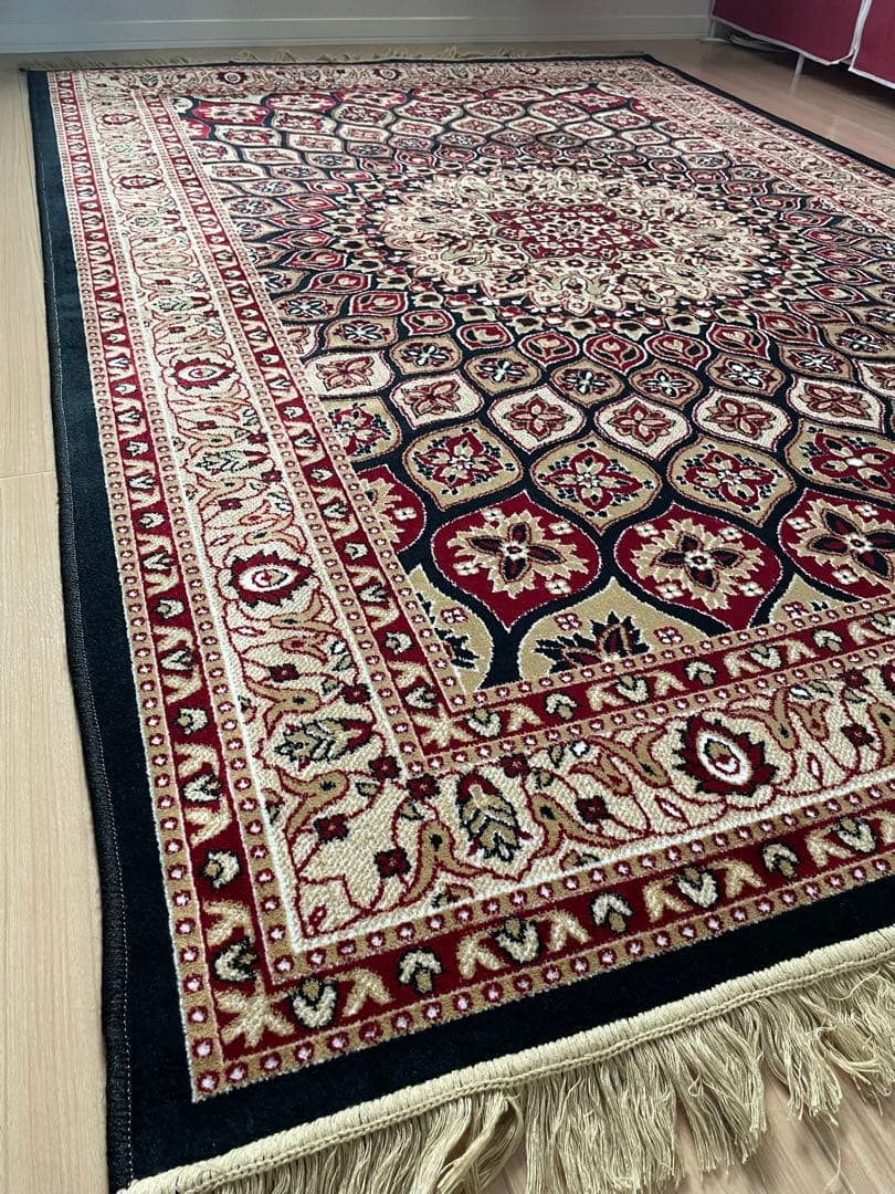ペルシャ風オリエンタルデザインラグ カーペット220×150cm
