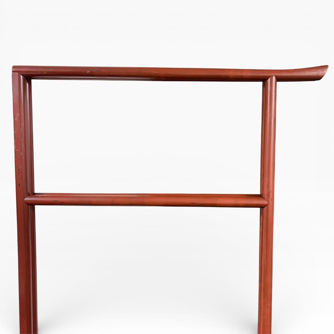 衣桁 着物掛け 衣紋掛け 折り畳み インテリア 昭和レトロ　アンティーク 木製