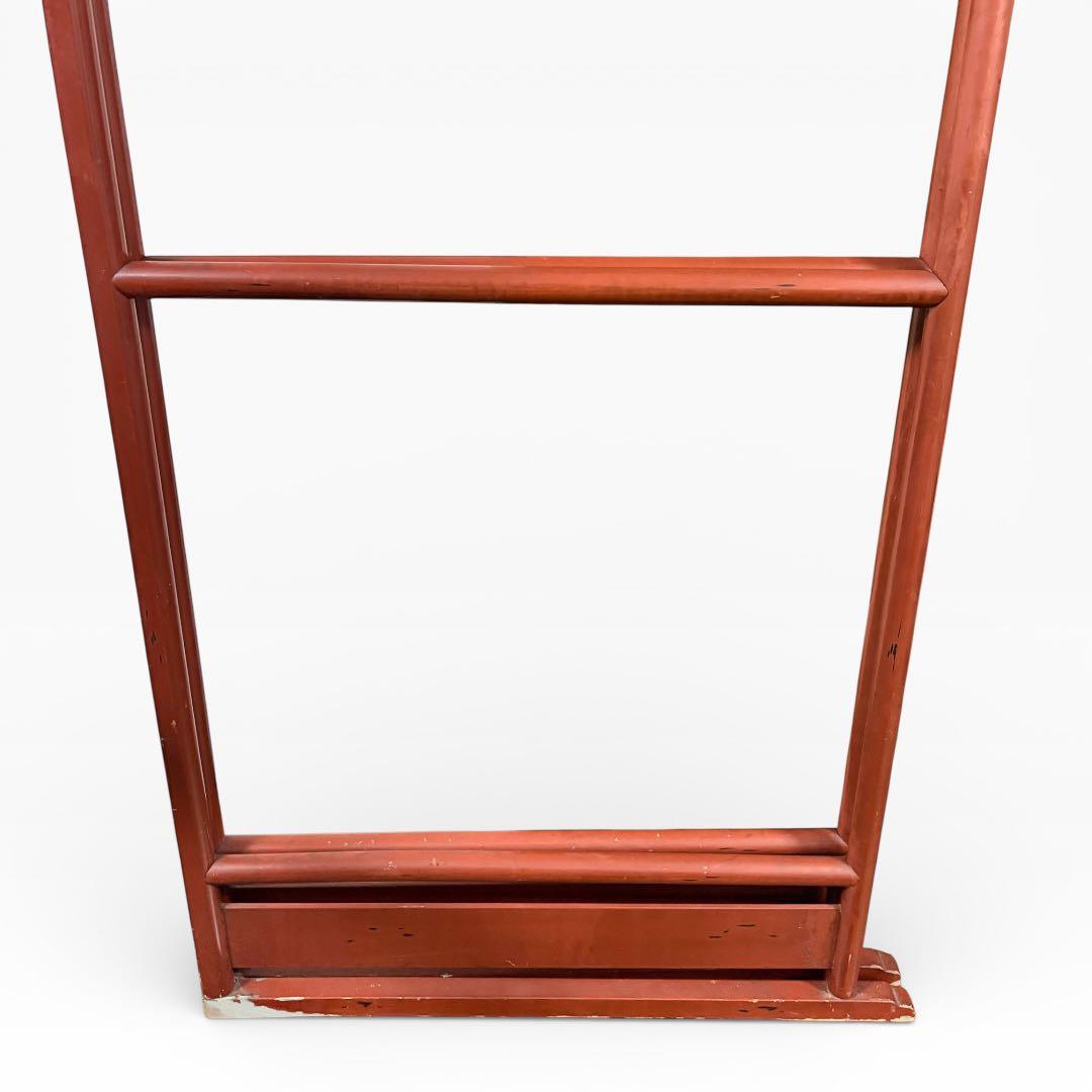 衣桁 着物掛け 衣紋掛け 折り畳み インテリア 昭和レトロ　アンティーク 木製