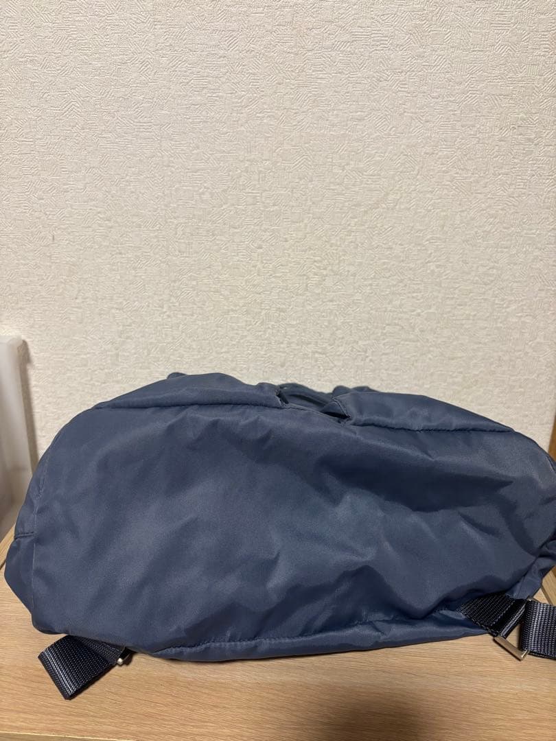 PRADA VELA ナイロンリュック デニム系｜定番人気・男女兼用