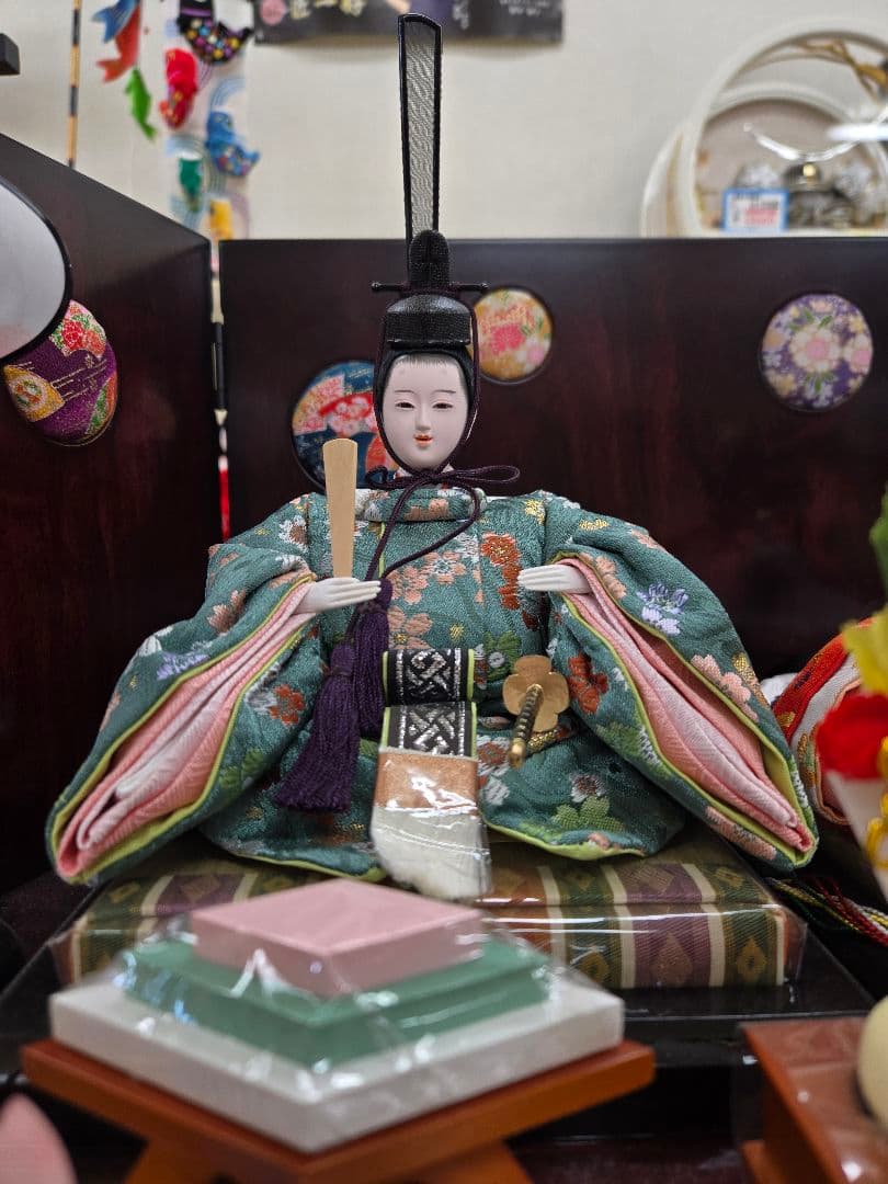 【展示品限り】雛人形 収納飾り　※閉店セール　10