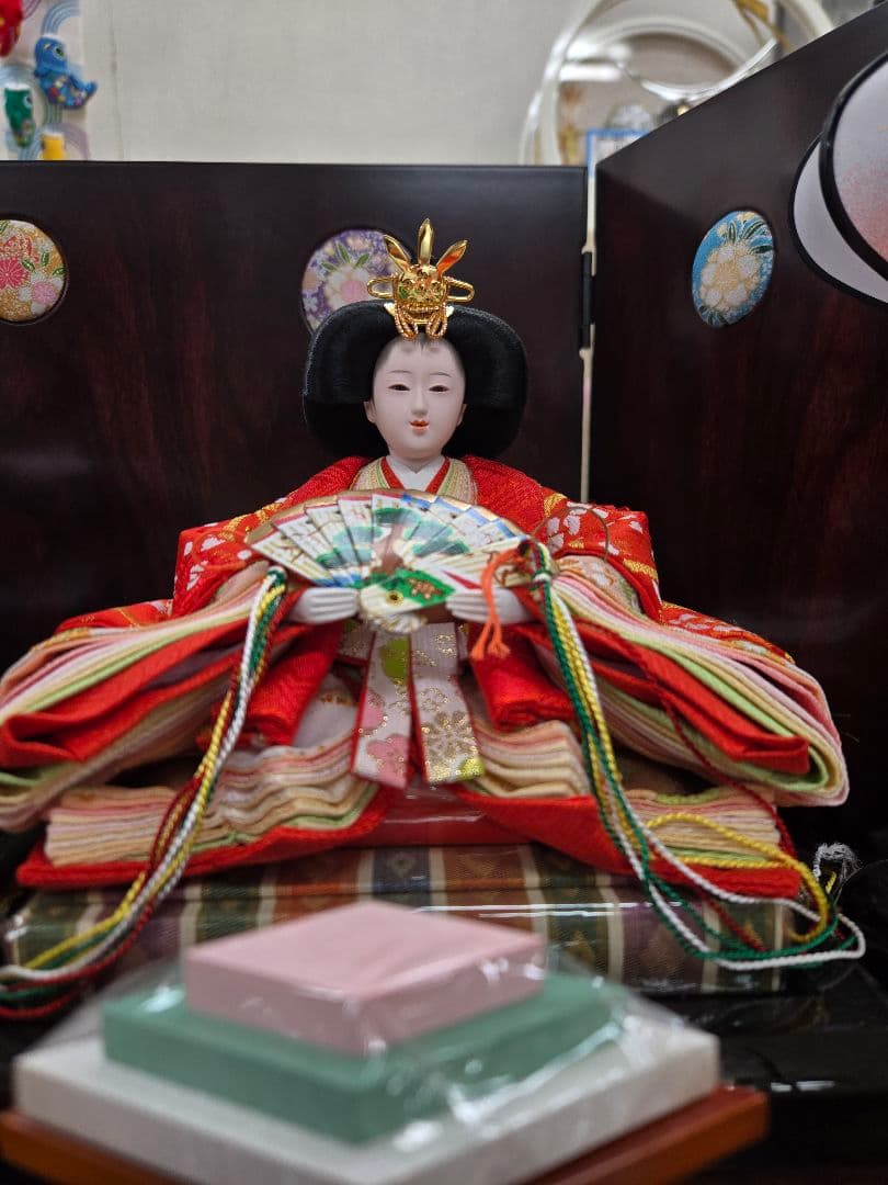 【展示品限り】雛人形 収納飾り　※閉店セール　10