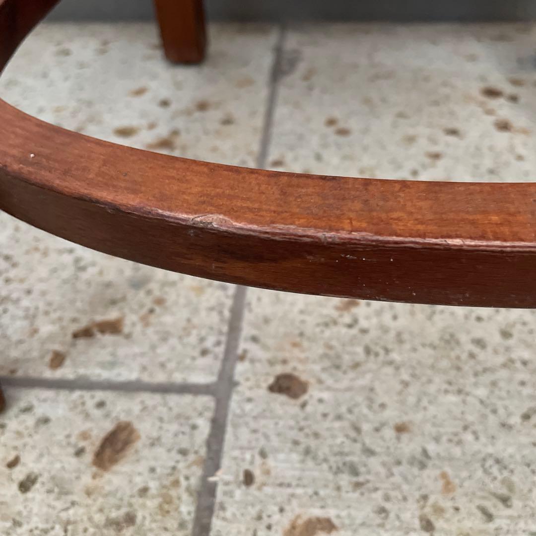 カウンターチェア　木製ハイチェア　1脚②