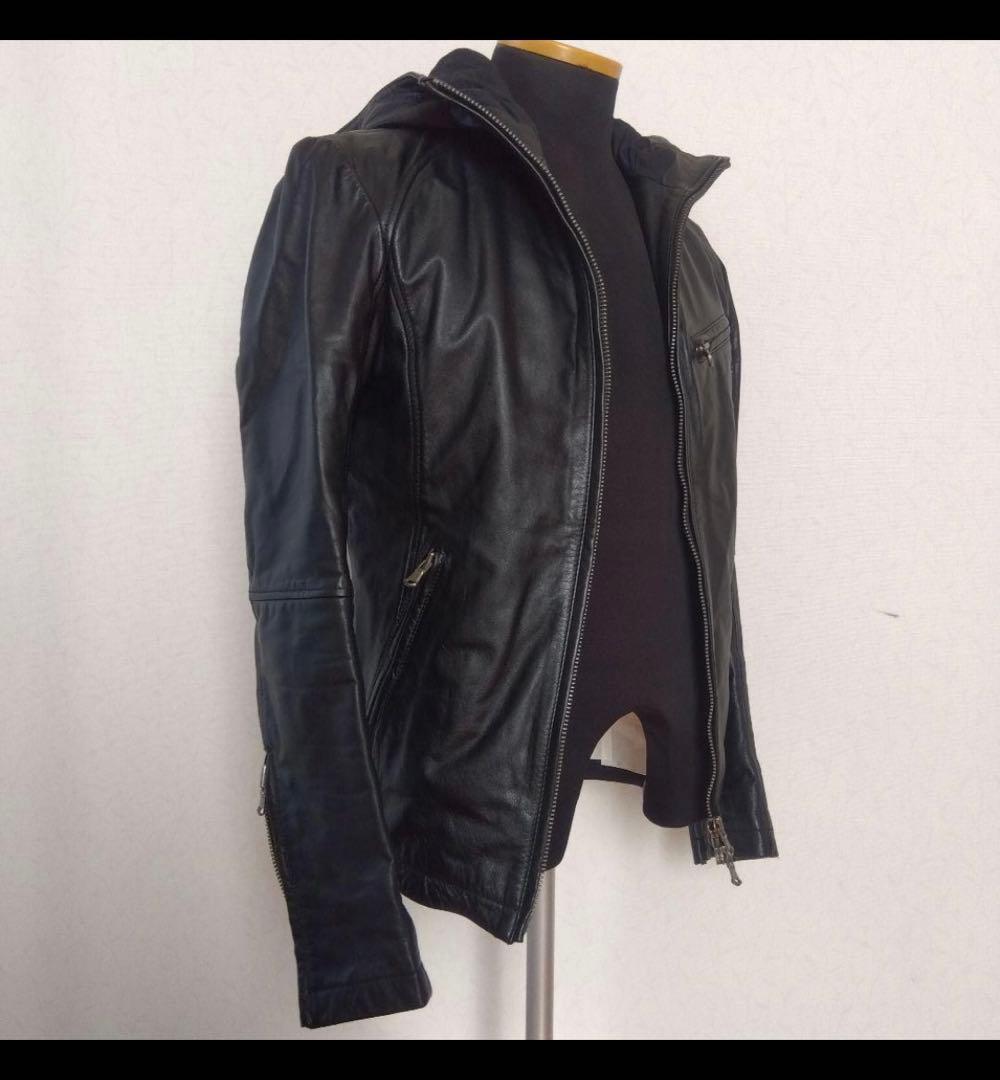 クローズ WORST 村田将五モデル レザーパーカージャケット XL