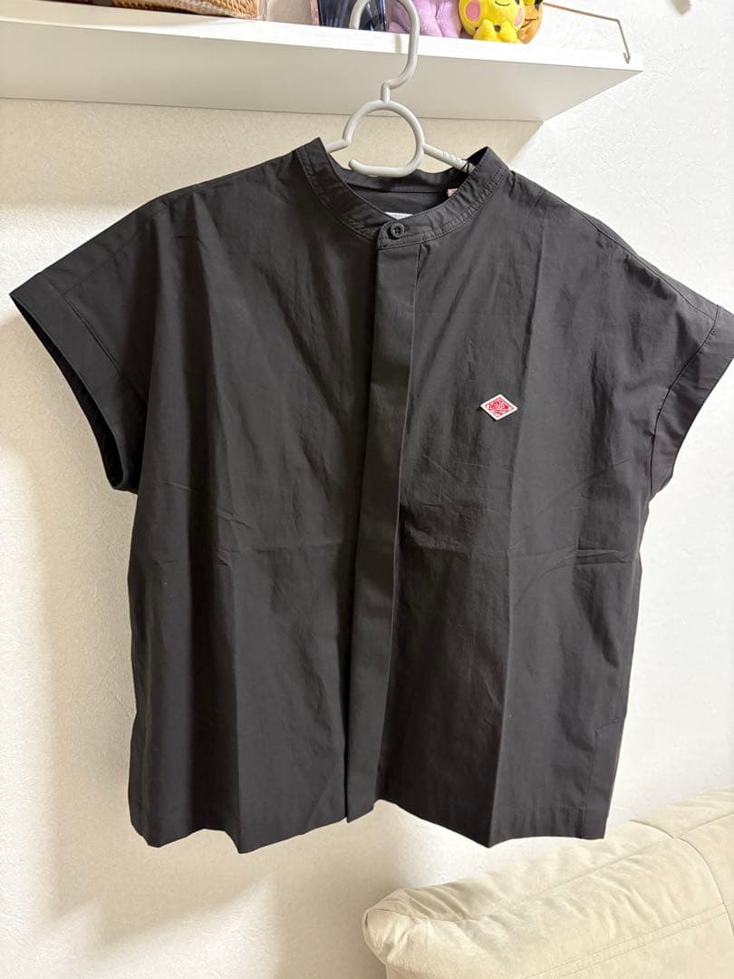 DANTON 半袖シャツ ブラック 36