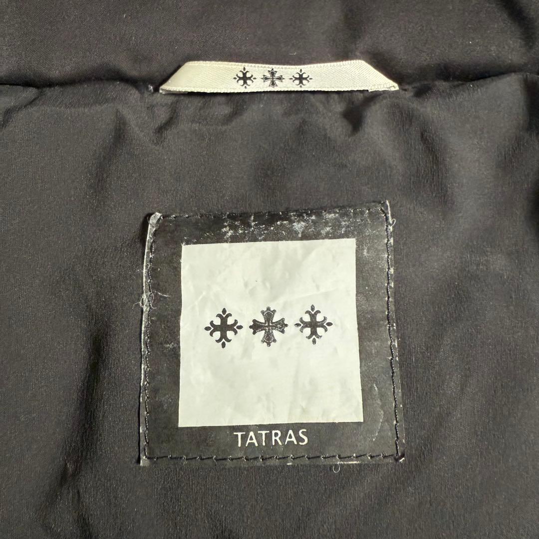 タトラス ダウンコート ガヤ ショートスリーブ リブスリーブ Aライン ロング