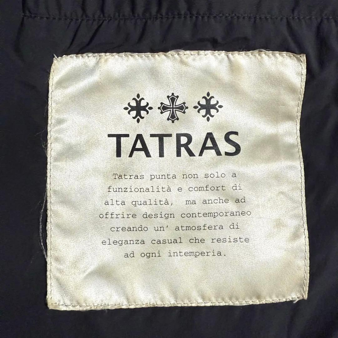 タトラス ダウンコート ガヤ ショートスリーブ リブスリーブ Aライン ロング