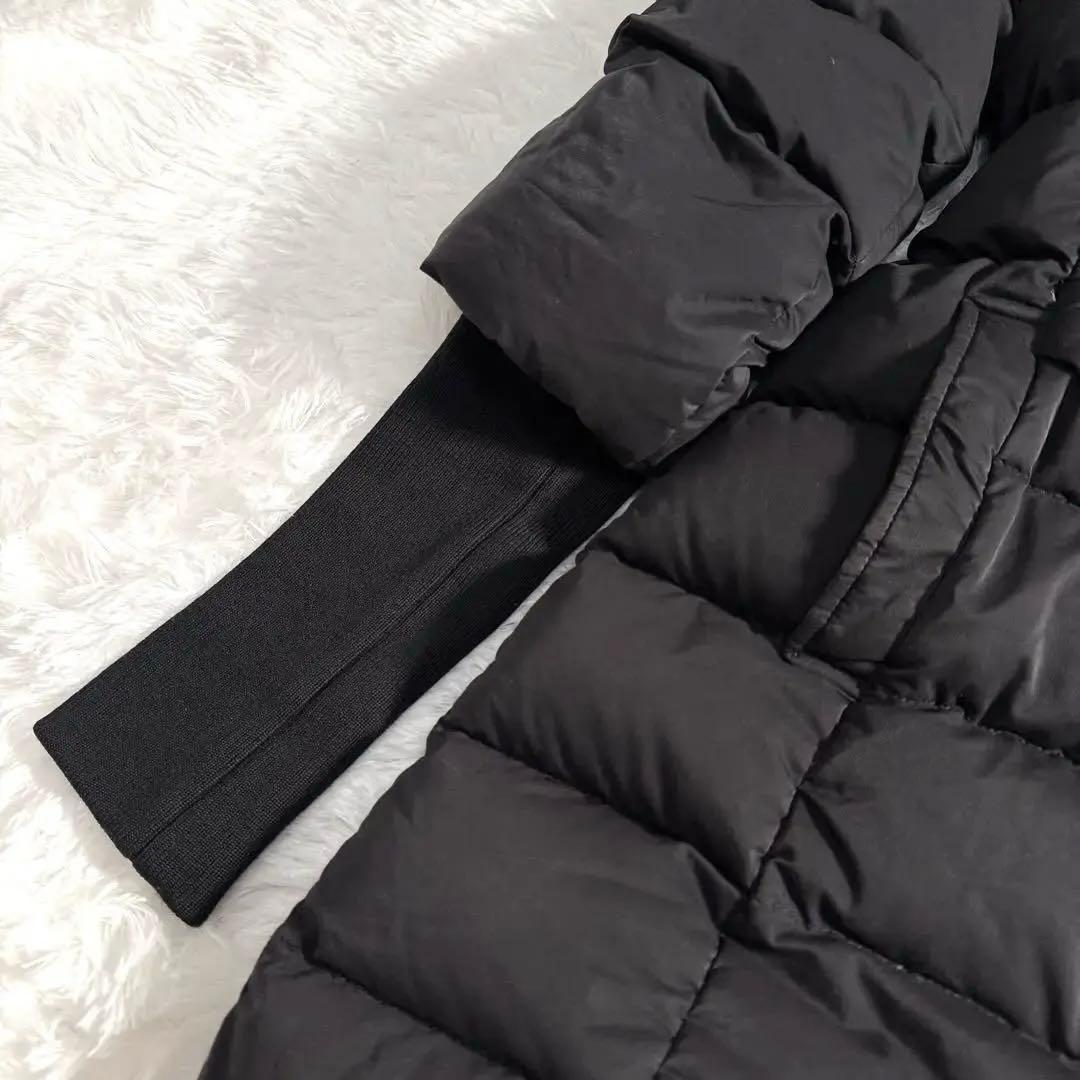 タトラス ダウンコート ガヤ ショートスリーブ リブスリーブ Aライン ロング