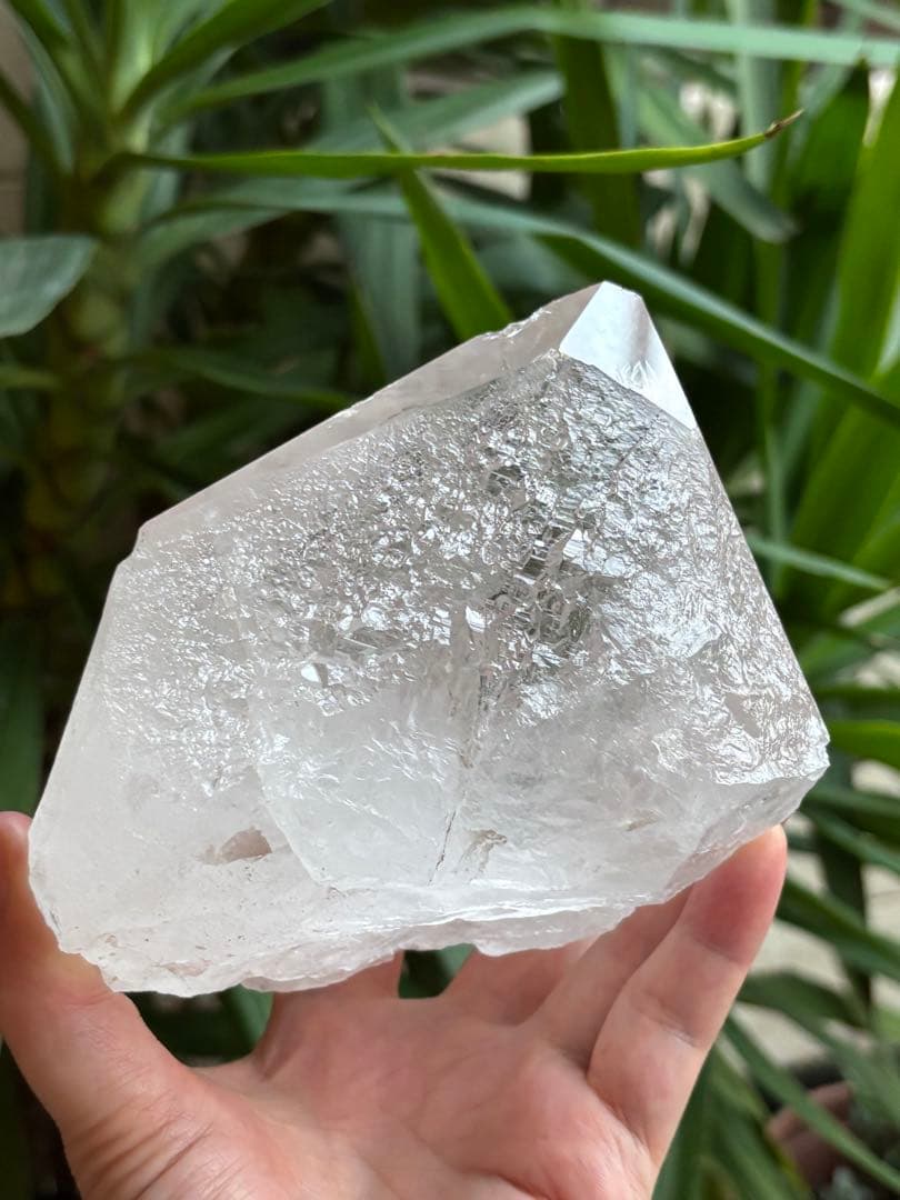 インド　マニハール水晶ポイント　1492g ヒマラヤ水晶　美しい　天然石