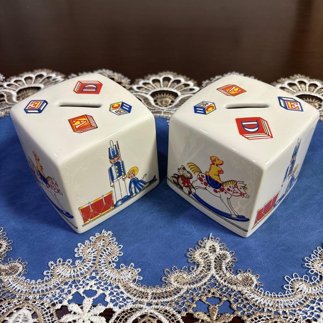 TIFFANY ティファニー　陶器製　貯金箱