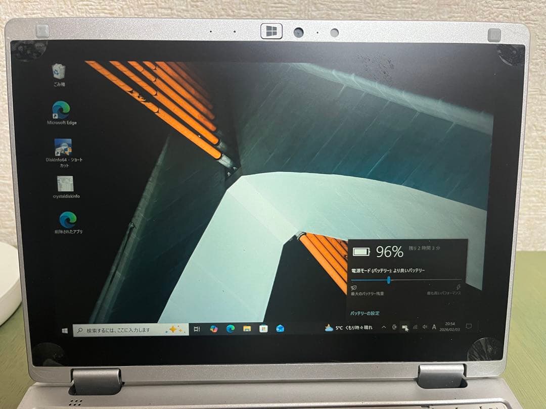 Windowsノート本体 Let's note RZ6 CF-RZ6RFRVS 8GB 256GB