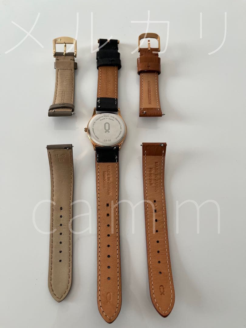 knot 腕時計　CS-32　BK　ソーラーウォッチ