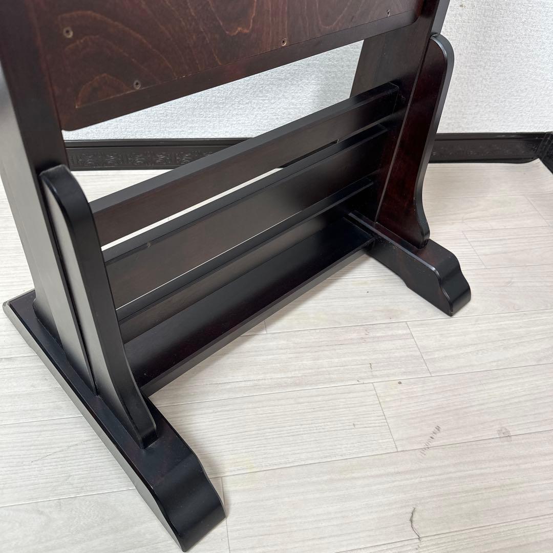 展示品 美品 北海道民芸 スタンドミラー 鏡 姿見 全身鏡 樺材 無垢材 i1※