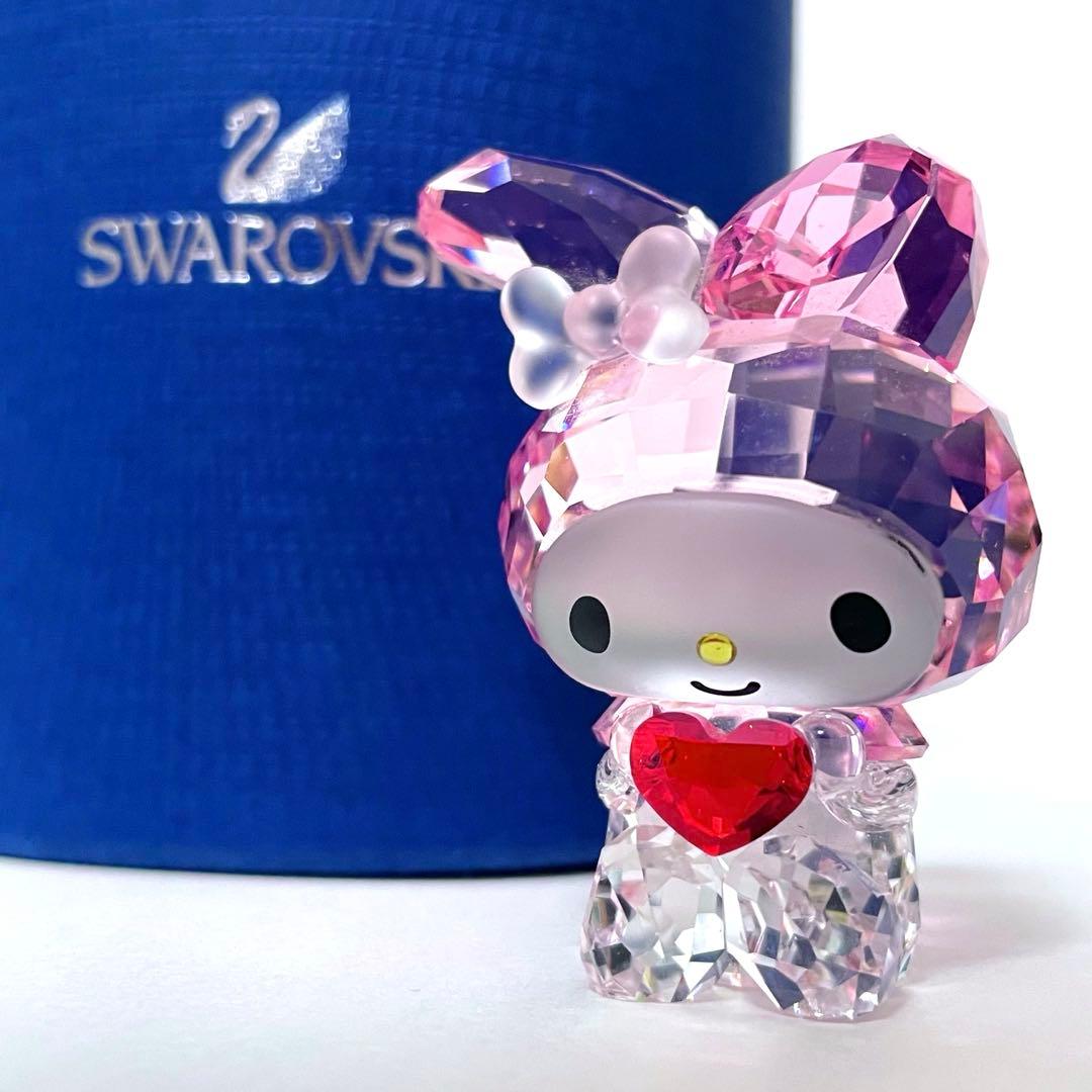 【良品】SWAROVSKI My Melody クリスタルフィギュリン