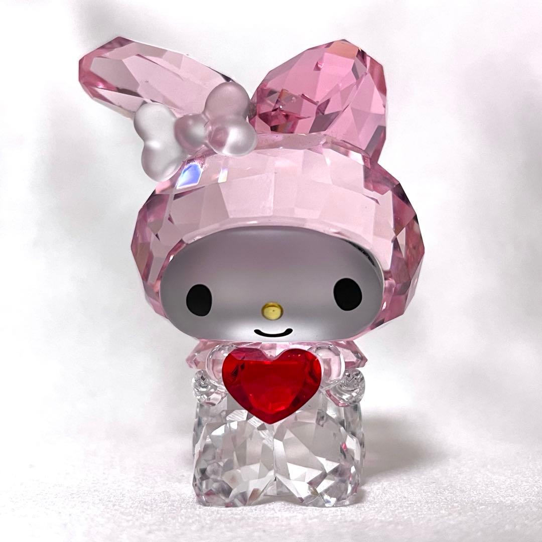【良品】SWAROVSKI My Melody クリスタルフィギュリン