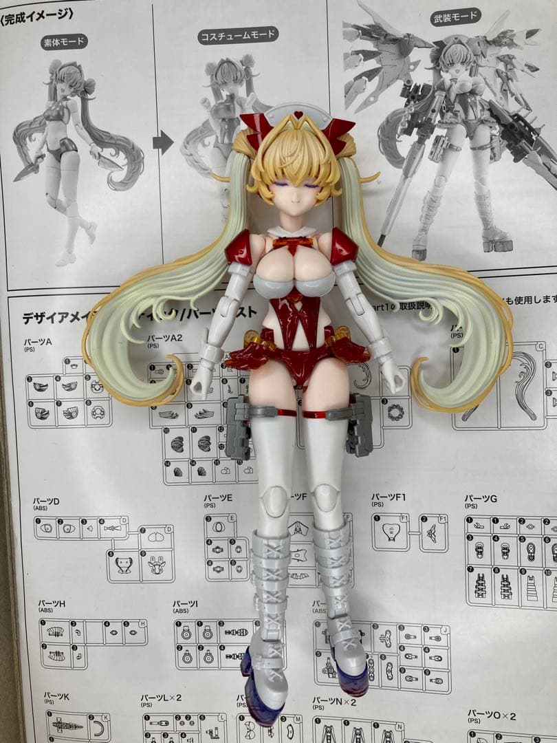 メガミデバイス デザイアメイデン メディック 完成品