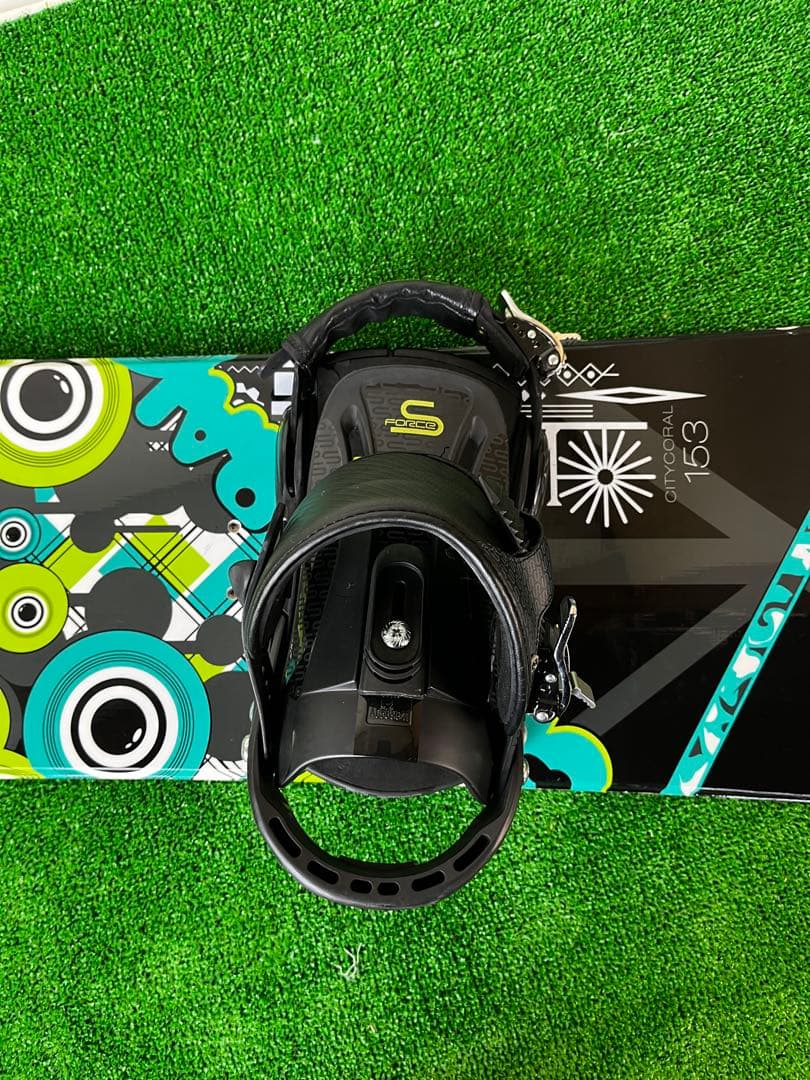 ✨ Kissmark ✨153cm スノーボード＋SALOMON FORCE L