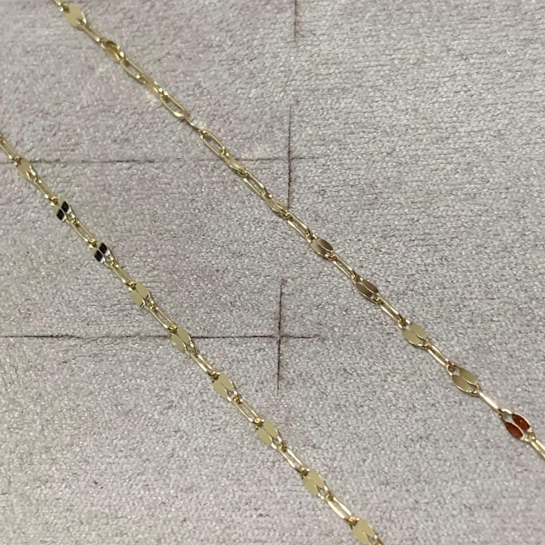 ete K10イエローゴールド チェーンブレスレット ペタル エテ K10YG