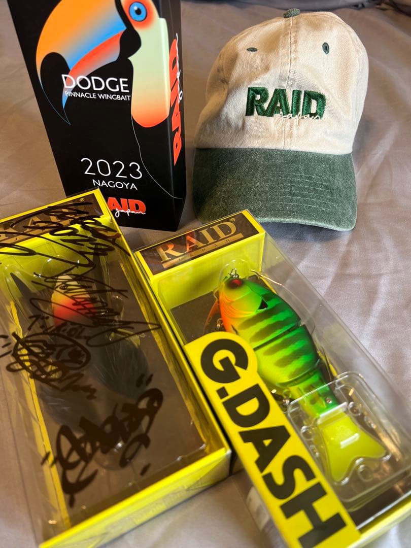 RAID JAPAN 限定ルアー　キャップ