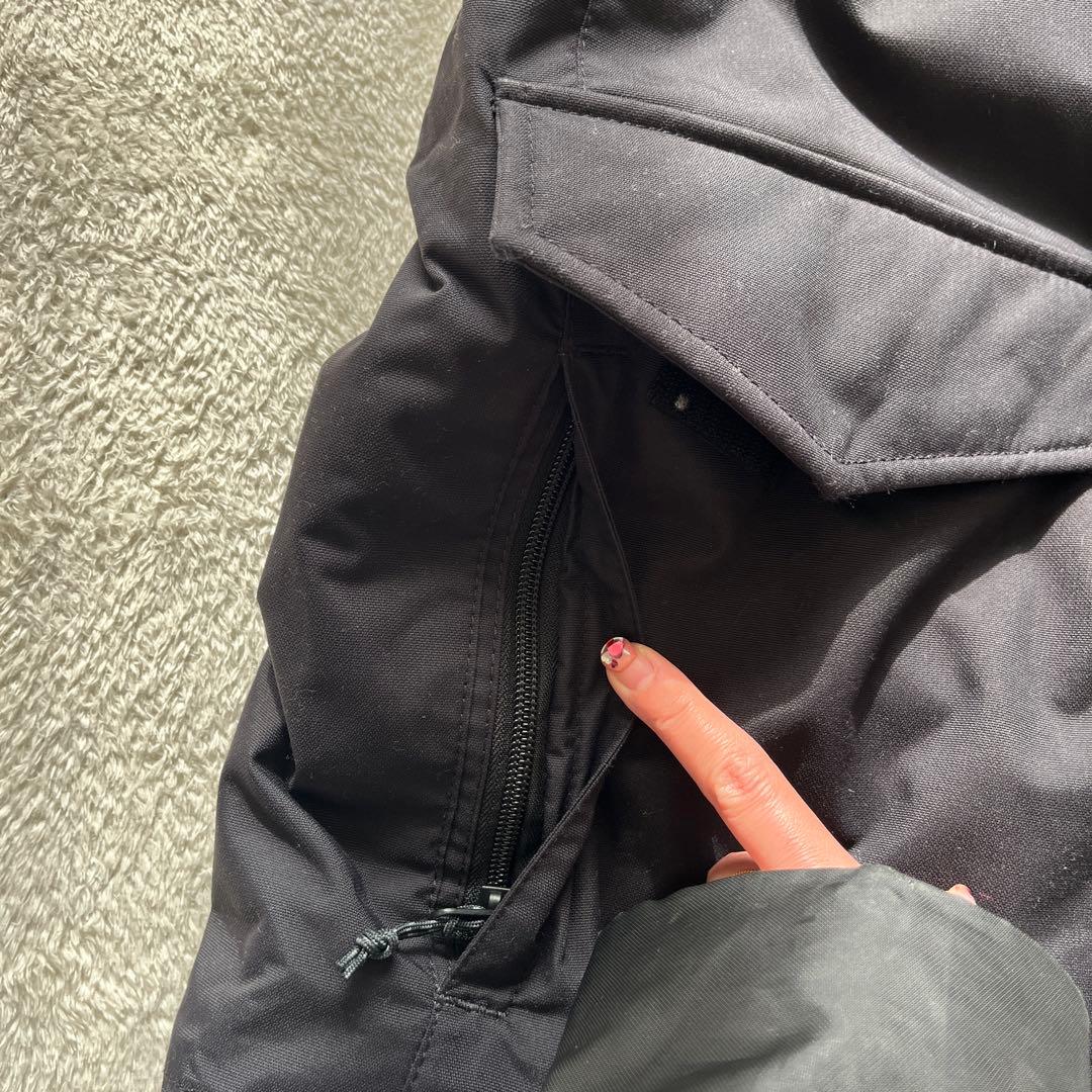 BURTON LIVING LINING フード付きウェア S/M ブラック