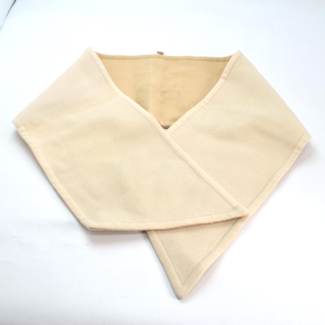 H.RW エルメス リバーシブル コート カシミヤ ウール