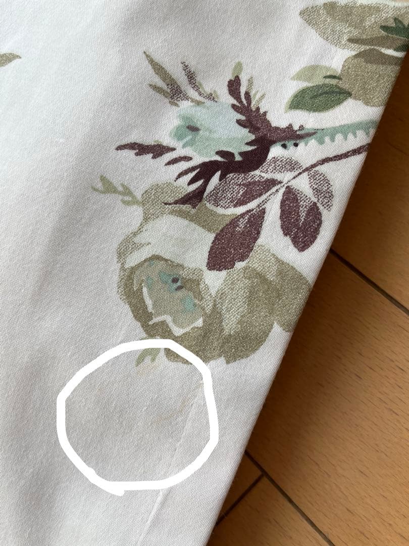 ローラアシュレイ　オーダーカーテン 2枚組　丈約209cm×幅約83cm