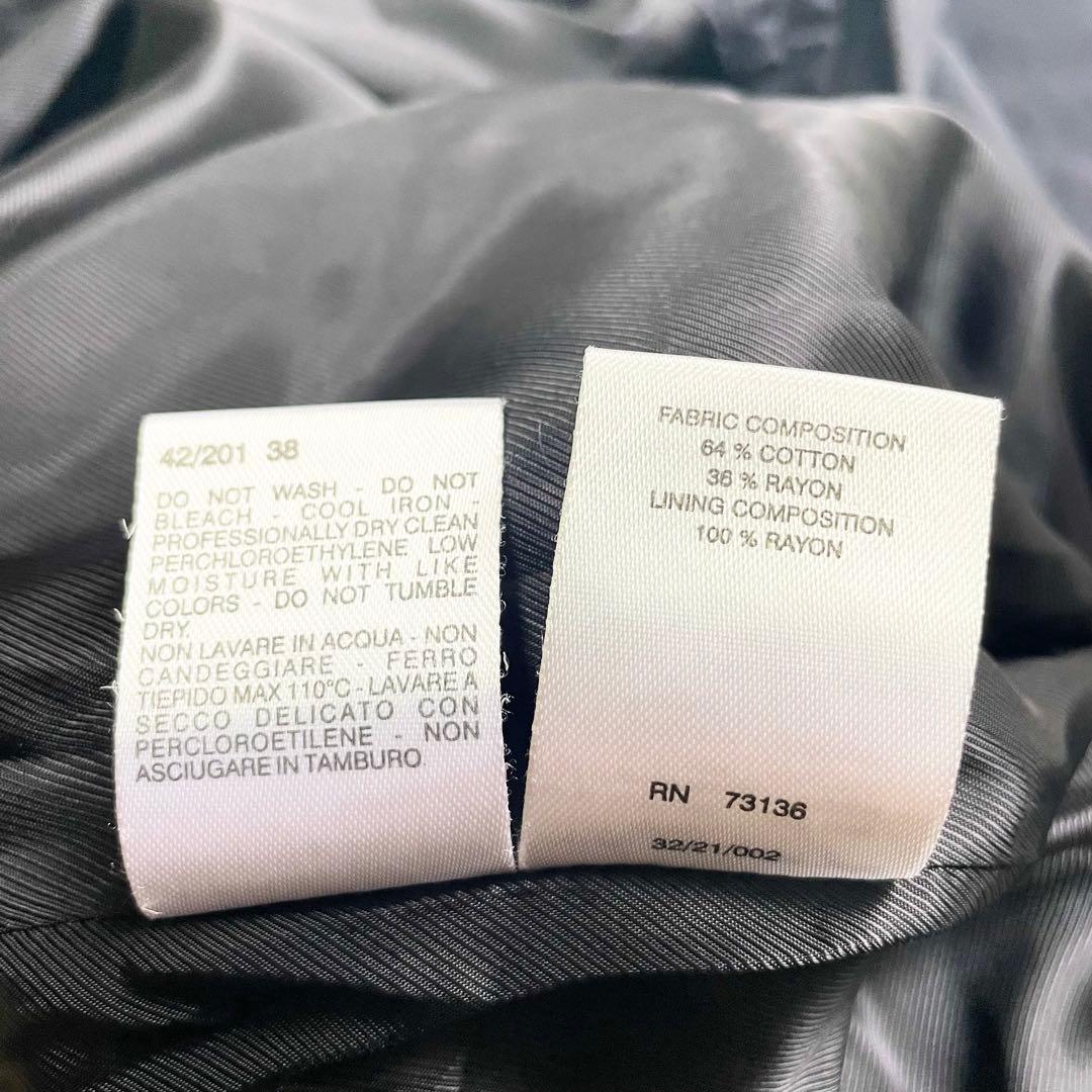 h*t様 MaxMara 銀タグ イタリア製 ダブル ベルテッドコート ネイビー