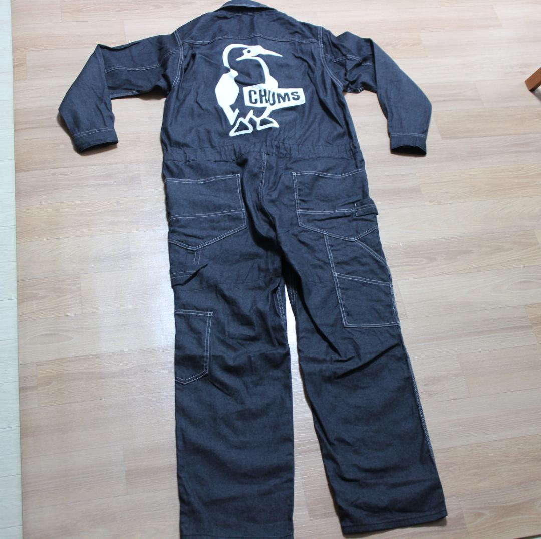 値下げしました！【超美品】チャムス　ツナギ　レディースM　ブラック