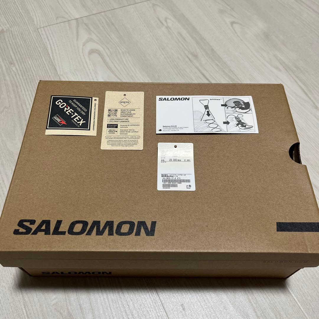 サロモンxt-6 GORE-TEX