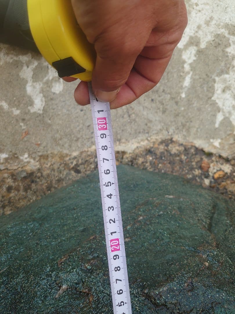 青石 庭石 約120kg 鑑賞石 坪庭 天然石 庭園