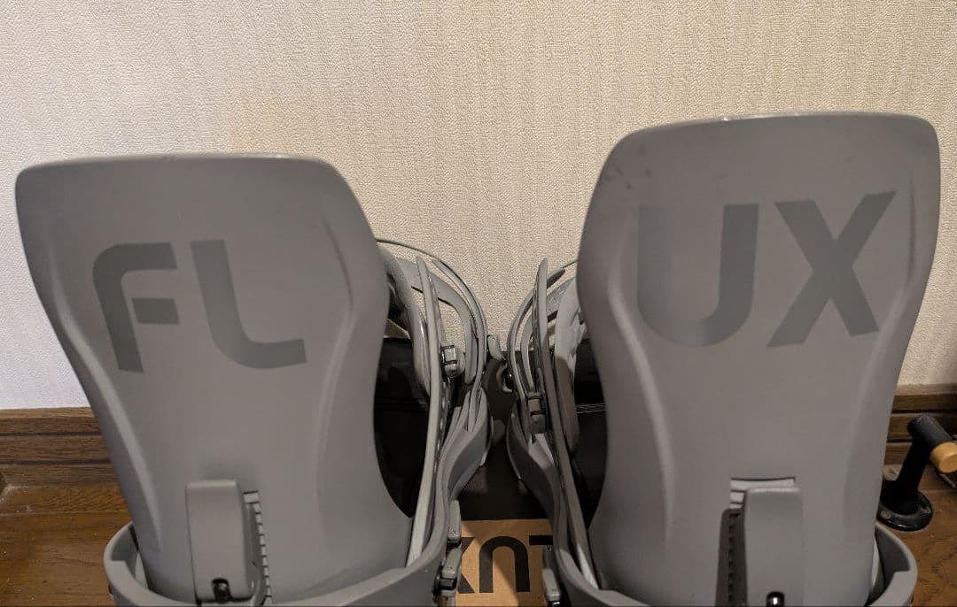 FLUX CV 23-24 グレー Sサイズ スノーボード ビンディング