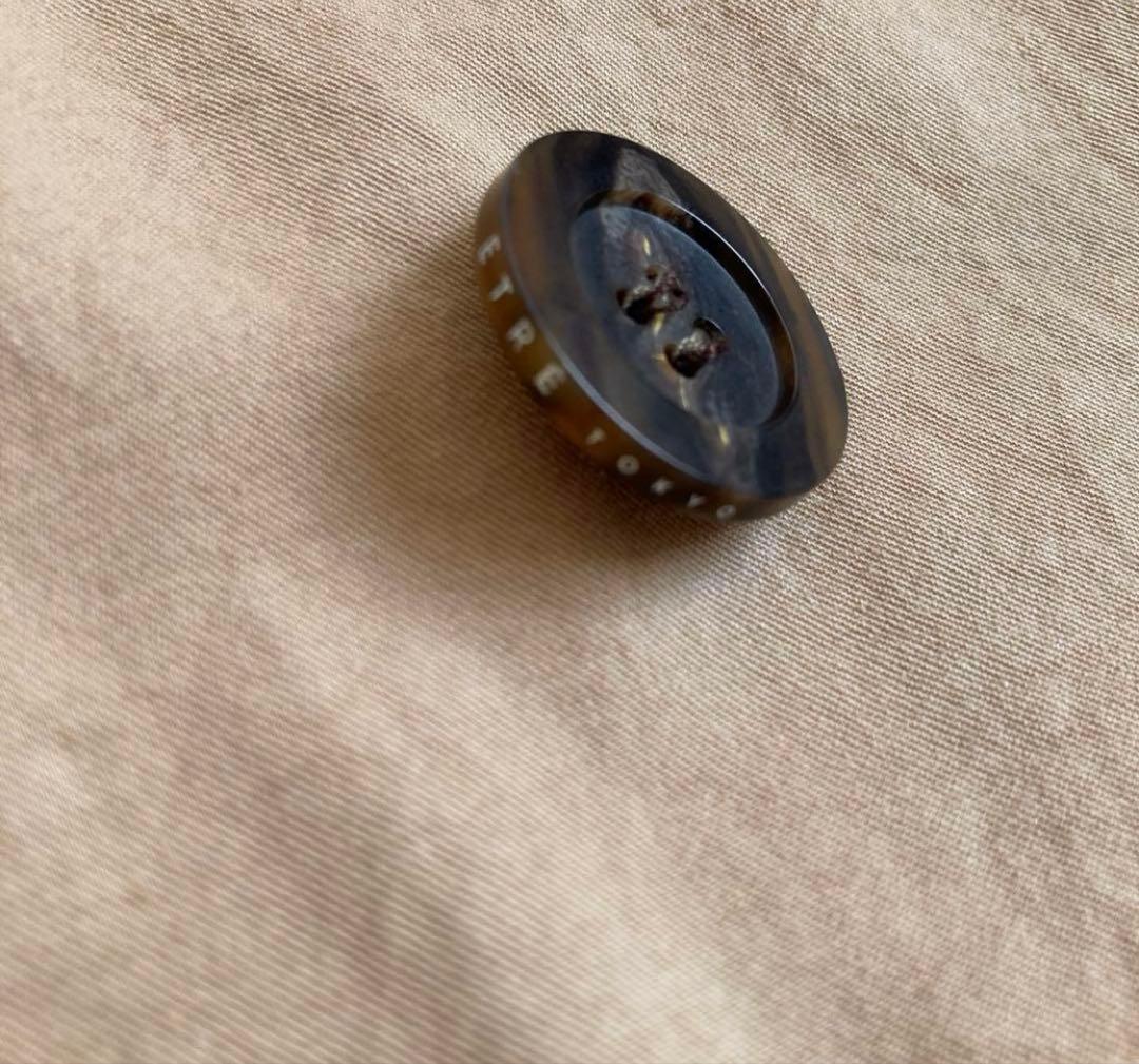 美品♡etre tokyoスリット入りロングトレンチコート