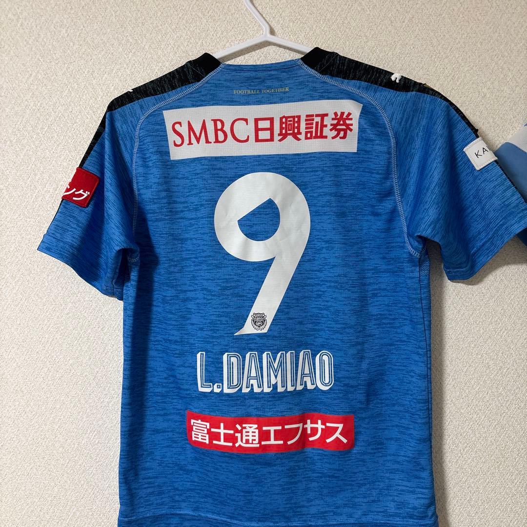 川崎フロンターレ サイン入りユニフォーム、レアンドロダミアンユニフォーム2019