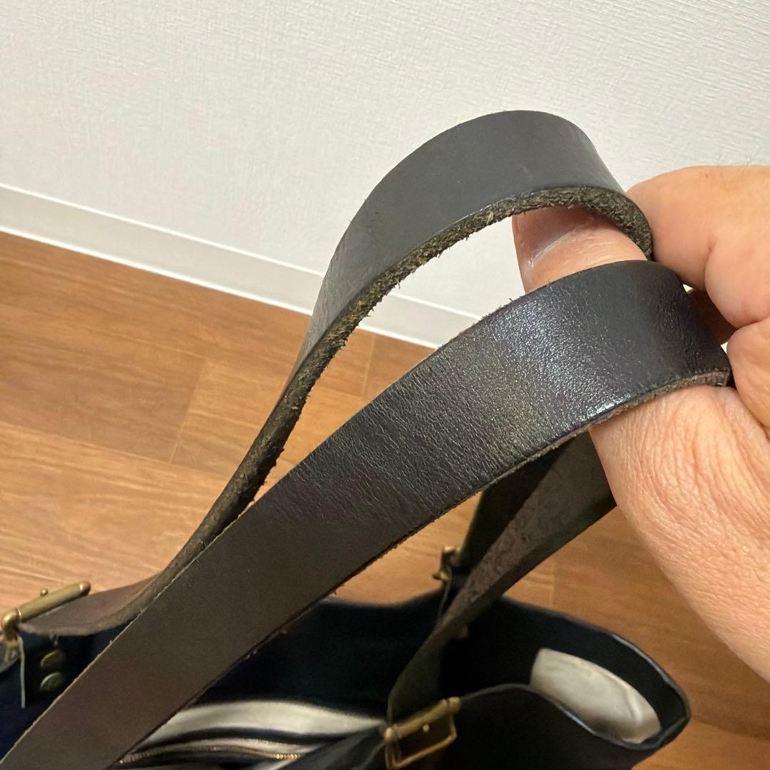 【美品】SLOW レザートートバッグ　ルボーノ　黒