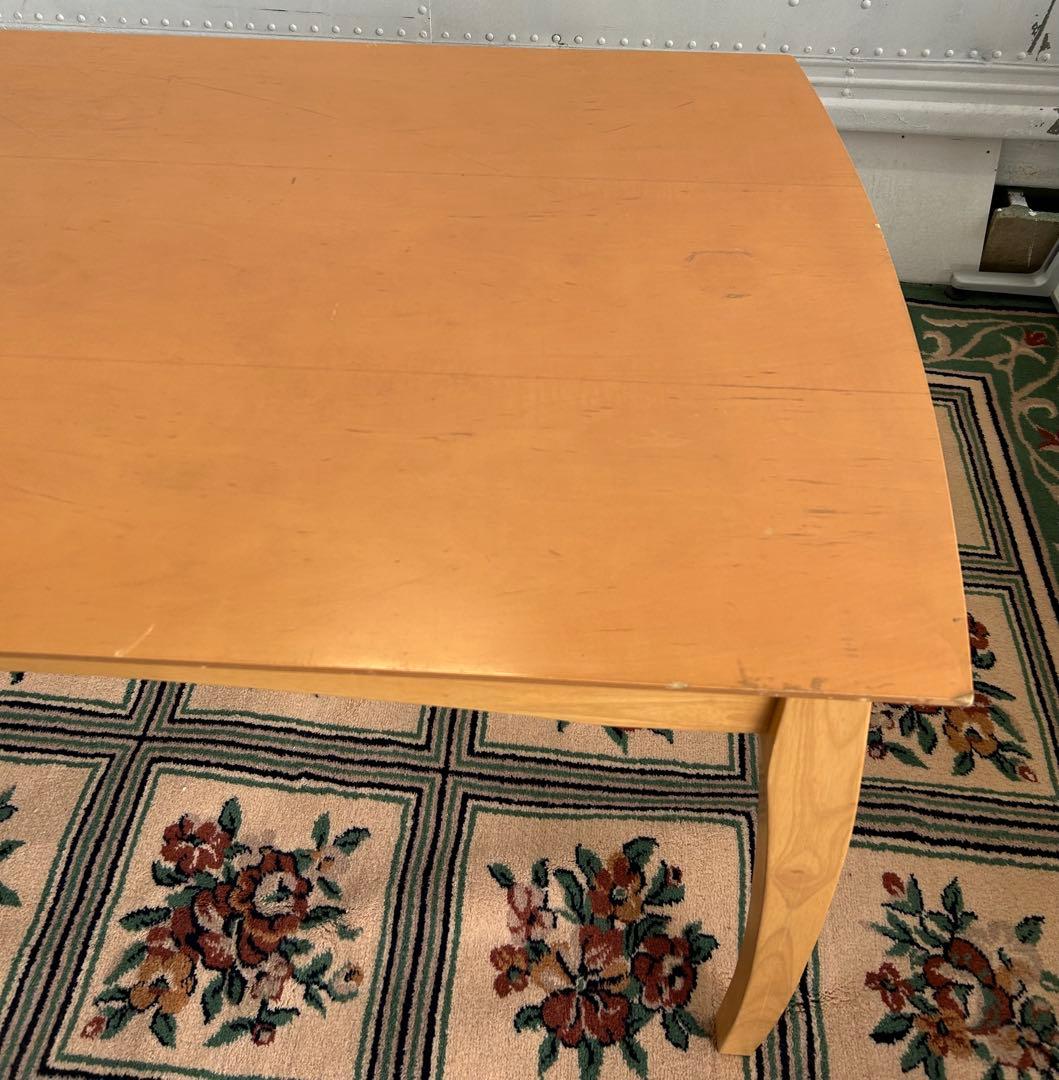 521 木製ダイニングテーブル ナチュラル 北欧風 韓国風 モダン 4人用 a