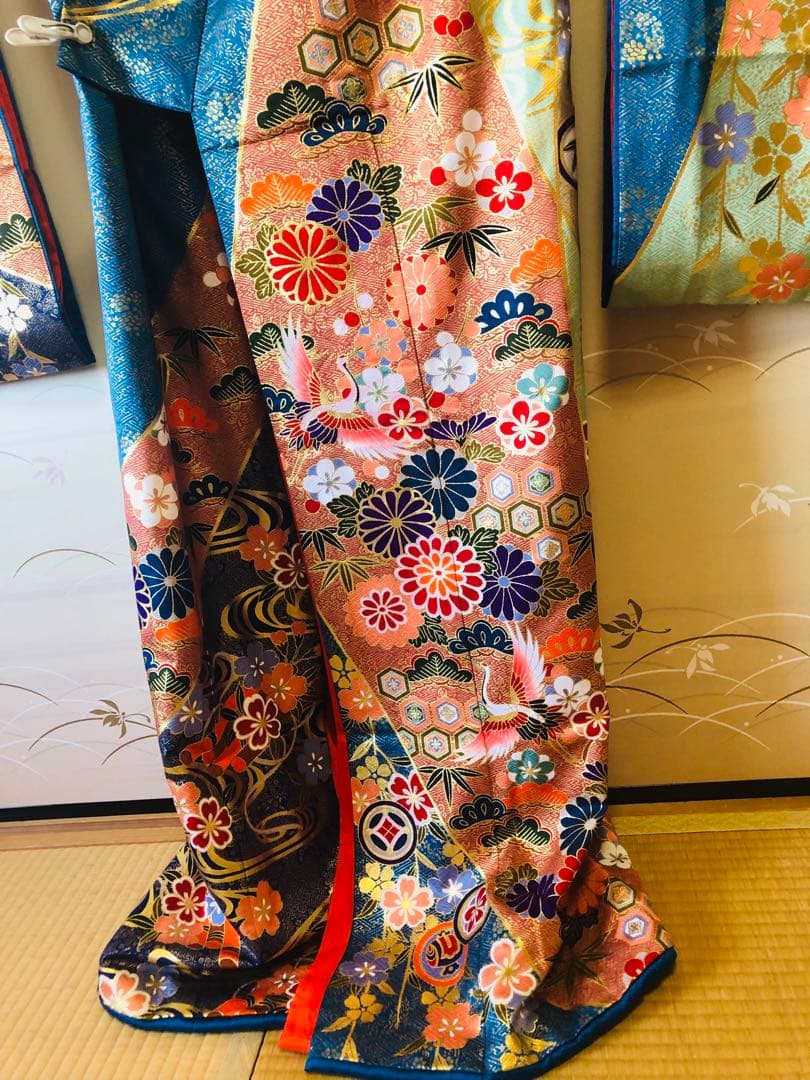 【豪華美品】引き振袖　お引きずり　衣装　婚礼　花嫁