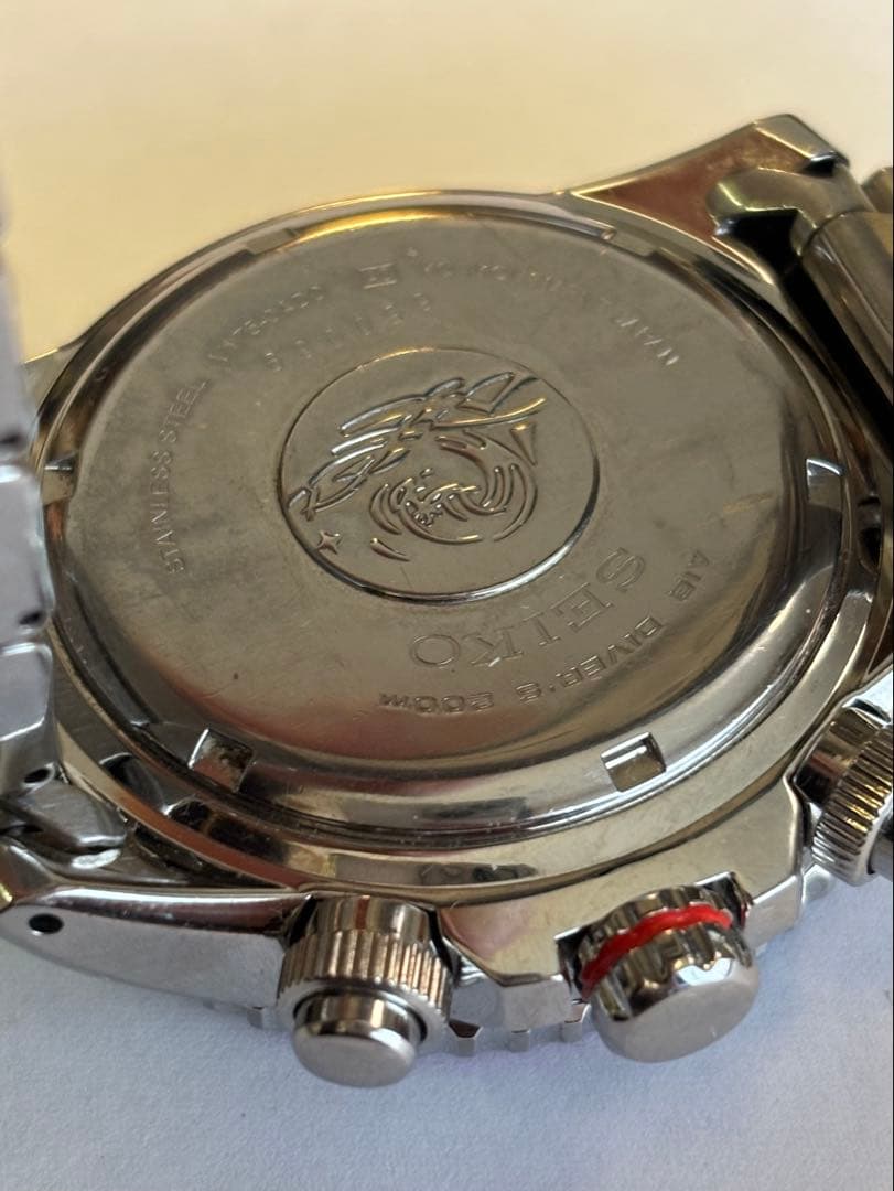 【稼動美品】SEIKO ダイバーズ 200m クロノグラフ セイコー メンズ