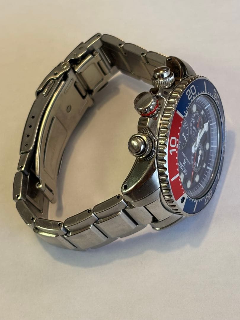 【稼動美品】SEIKO ダイバーズ 200m クロノグラフ セイコー メンズ