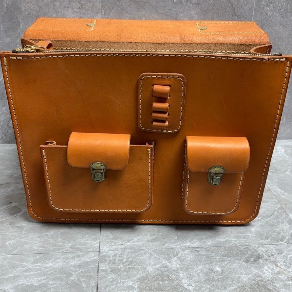 2way HERZ レザー ショルダーバッグ ハンドバッグ 本革 ヘルツ