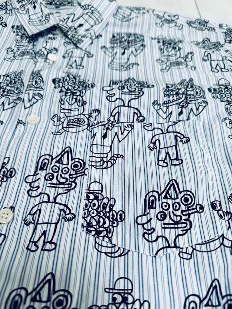 コムデギャルソンSHIRT ストライプ　PLUS JUNYA CDG PLAY