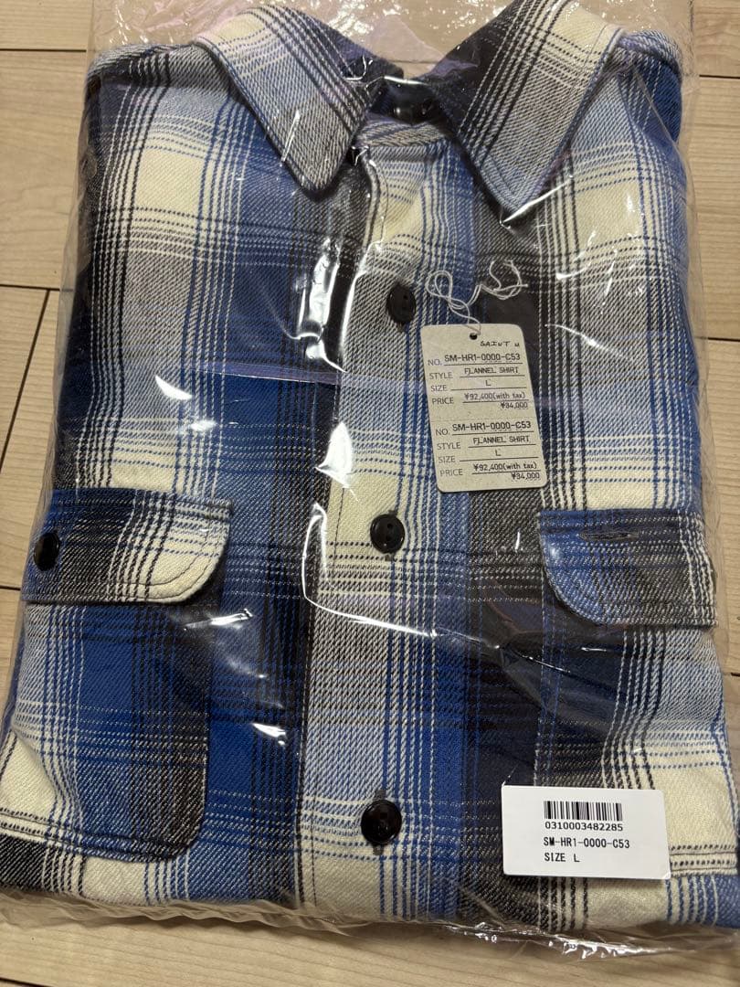 トップス SAINT Mxxxxxx BerBerjin Flannel Shirt L