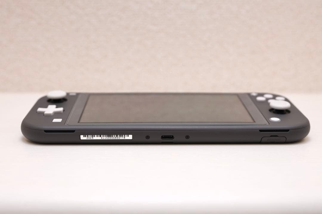 【美品】Nintendo Switch Lite グレー 本体 カバー付き