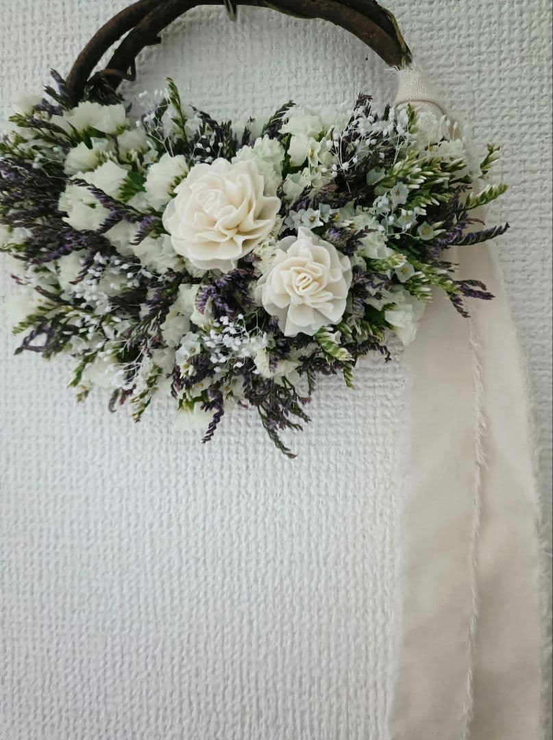 ♡・*.punchan‪‪‪.*¨̮・ドライフラワースワッグ&リース♡