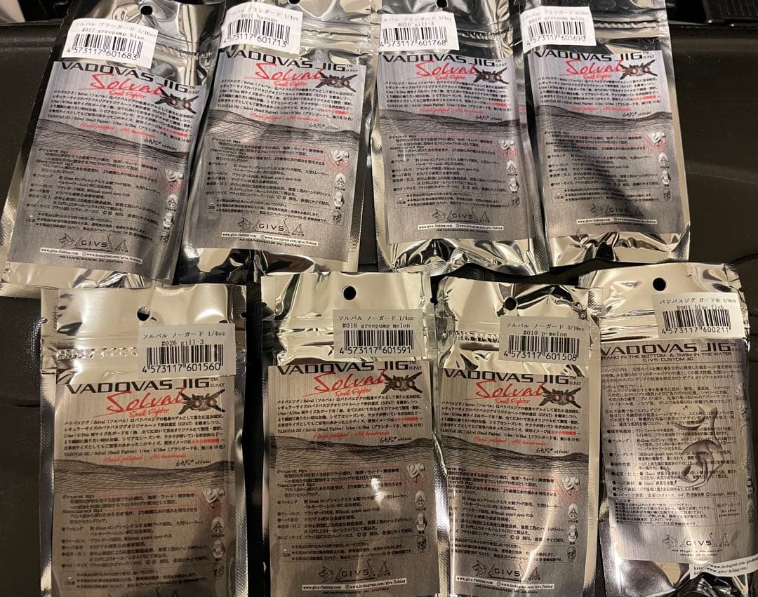 バスフィッシング用 / ラバージグ・スイムジグ 28セット & ワーム 7セット