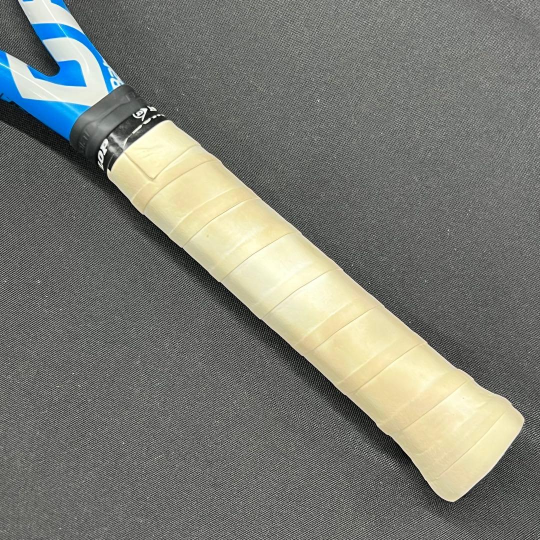 E4【used】バボラ ピュアドライブツアー 青白黒 テニスラケット ケース付